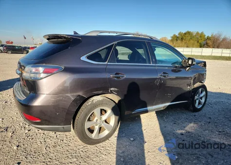 2010 Lexus Rx 350 из США, поврежденный, VIN 2T2BK1BA2AC044857